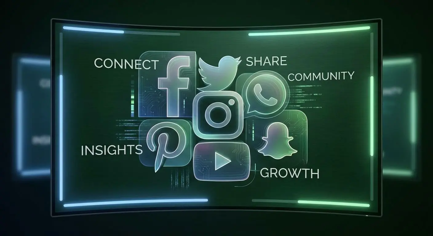 Official social media channel collage for support updates