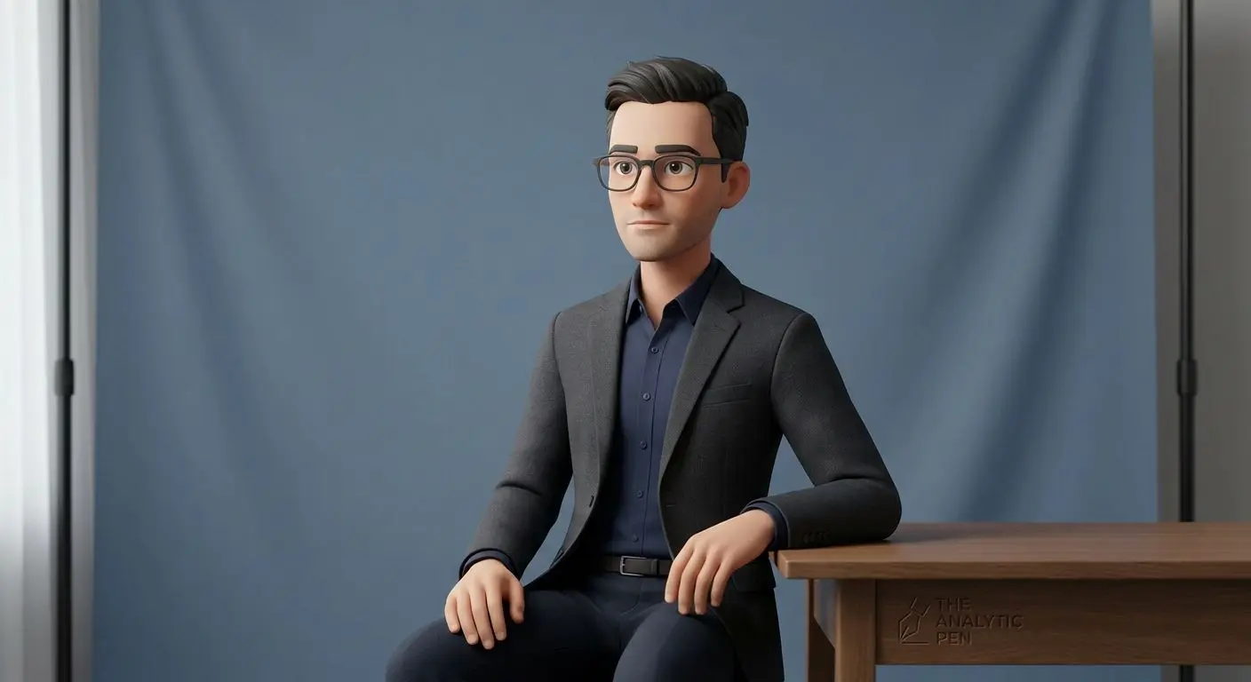 Fictional author avatar for support page analyst