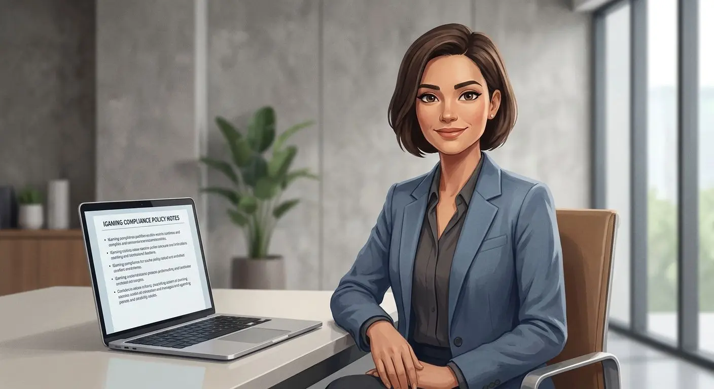 Fictional author avatar for iGaming legal content expert